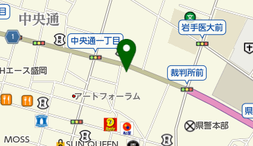 アース製薬株式会社 盛岡出張所の地図画像