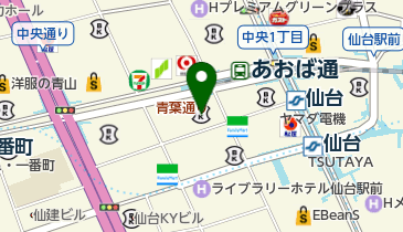 アボットバスキュラージャパン株式会社 仙台営業所の地図画像