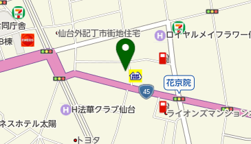 オルガノ株式会社 仙台支店の地図画像