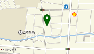 ロッテ商事株式会社 盛岡支店の地図画像