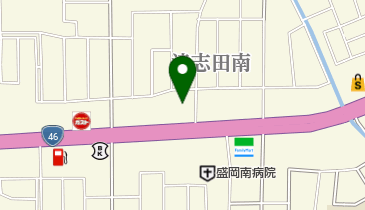 旭エー・ブイ産業株式会社 盛岡営業所の地図画像