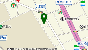 株式会社オーヤラックス 仙台営業所の地図画像