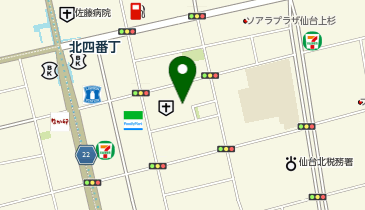 株式会社ササエイ薬局 仙台営業所の地図画像