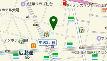 株式会社シネマとうほくの地図画像