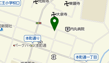 株式会社橋本印刷の地図画像