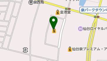 バックステージ 泉パークタウンタピオ店の地図画像