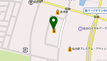 デリ&ウィズ 泉パークタウンタピオ店の地図画像