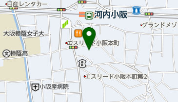 かわち小阪整骨院の地図画像