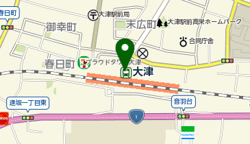 VIERRA大津(ビエラ大津)の地図画像