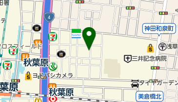 人狼ルーム Akiba(アキバ)の地図画像