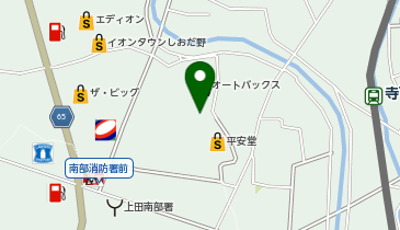 Hair&Make ange(ヘアアンドメイク アンジュ) 上田グリーンパーク店の地図画像