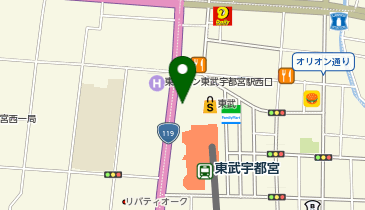 Paul Stuart(ポールスチュアート) 東武宇都宮百貨店の地図画像