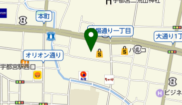 クーバー・コーチング・ジャパン サッカースクール 宇都宮中央校の地図画像