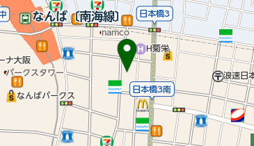 フルコンプ 大阪日本橋店の地図画像
