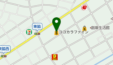 ココカラファイン 東脇店の地図画像