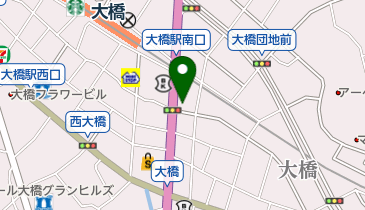 呼び戻しとんこつ 光四郎の地図画像