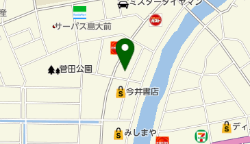 まる金 松江学園通店の地図画像