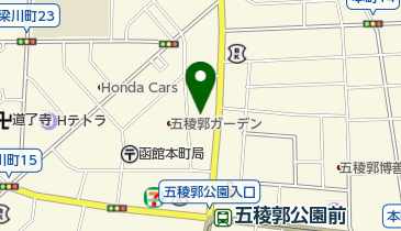 ADERANS(アデランス)函館の地図画像