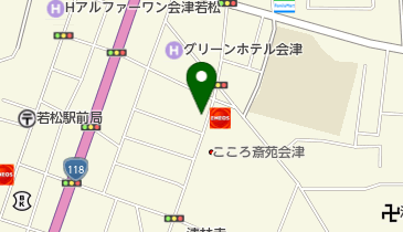 レディスアデランス会津若松の地図画像