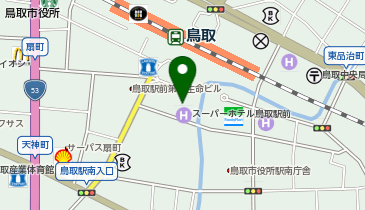 ADERANS(アデランス)鳥取の地図画像