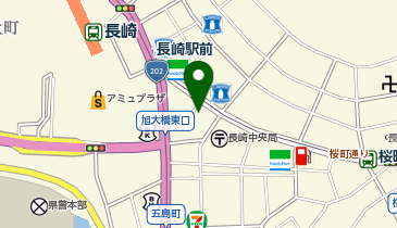 ADERANS(アデランス)長崎の地図画像