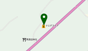 マエダストア 田子店の地図画像