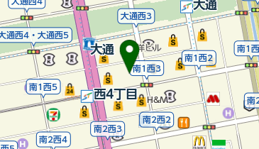 レディスアデランスML札幌の地図画像