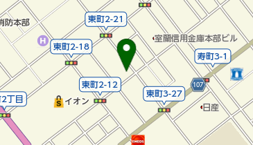 レディスアデランス室蘭の地図画像