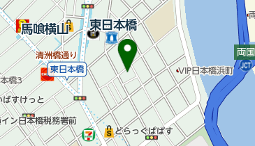 テンダーラビング保育園 東日本橋の地図画像