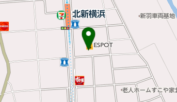 エ・コモード 新横浜店の地図画像