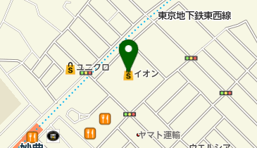 築地銀だこ イオン市川妙典店の地図画像