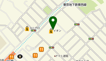 Honeys(ハニーズ) 市川妙典イオン店の地図画像