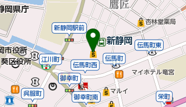 ふしみや 新静岡セノバ店の地図画像