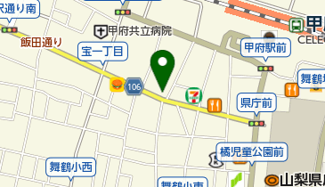 漢方坂本の地図画像