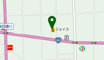 株式会社ベルジョイス 水沢原中店の地図画像