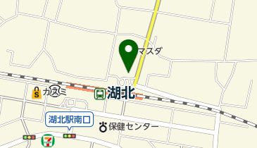 湖北中央整骨院の地図画像