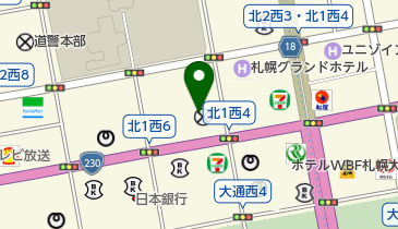 株式会社北海道美術センターの地図画像