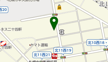 日商プロパン石油株式会社 札幌支店の地図画像