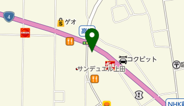 有限会社西舘ガラス店の地図画像