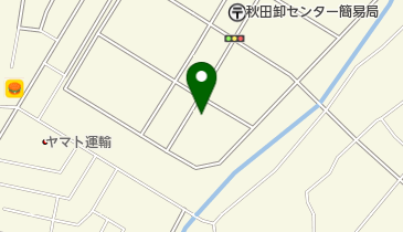 秋田不二サッシ販売株式会社の地図画像
