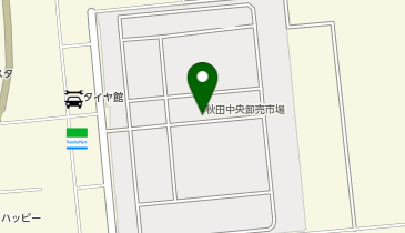 秋田県花卉小売商業協同組合の地図画像