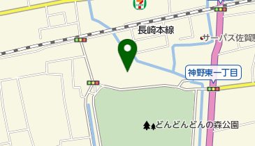 佐賀新聞・長崎新聞インターネットの地図画像