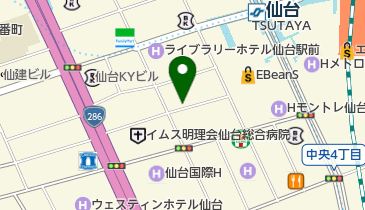 北杜学園 仙台情報工科専門学校の地図画像