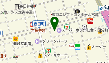 仙台正論懇話会の地図画像