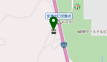 Jネットレンタカー スカイレンタカー大分空港店の地図画像