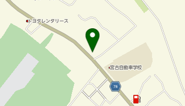 Jネットレンタカー 宮古空港店(宮古島)の地図画像