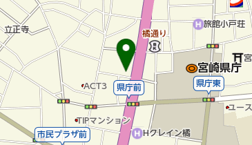 横浜ゴムMBジャパン株式会社九州カンパニー宮崎支店の地図画像