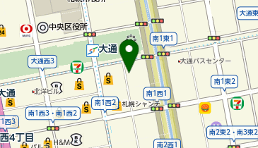 パソコン教室AViVA(アビバ) 札幌大通校の地図画像