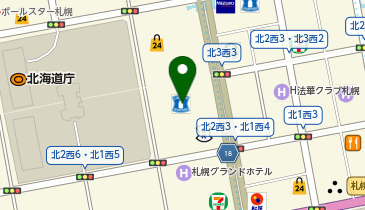 ラザールダイヤモンド 札幌赤れんが テラス店の地図画像