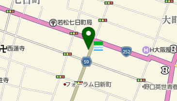 なぬか町茶房 結の地図画像